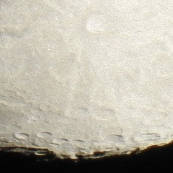 8x8 Full Moon Closeup Dark‎ Night Photography Art Print - Picture 3 of 5